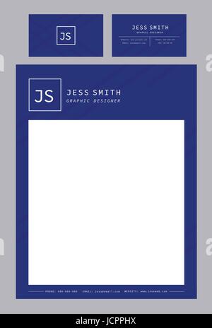 Lorem ipsum gabarit contre fond gris Illustration de Vecteur