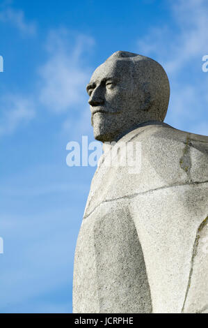 Joseph Conrad monument à Gdynia, Pologne. 11 juin 2017 © Wojciech Strozyk / Alamy Stock Photo Banque D'Images