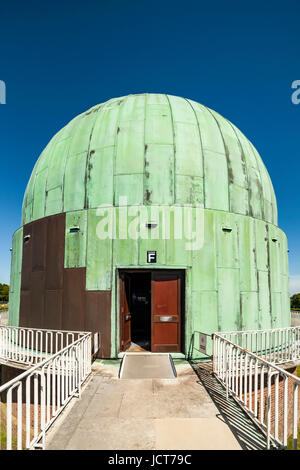 L'un des dômes à l'Observatoire Science Centre, B-1047. Banque D'Images