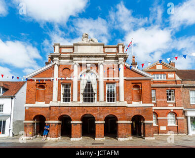 Chambre du conseil, les bureaux de conseil, Chichester Chichester City, une ville dans la ville et du comté de West Sussex, côte sud de l'Angleterre, Royaume-Uni Banque D'Images