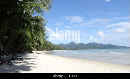 Belle klong Prao beach, Koh Chang, Thaïlande Banque D'Images