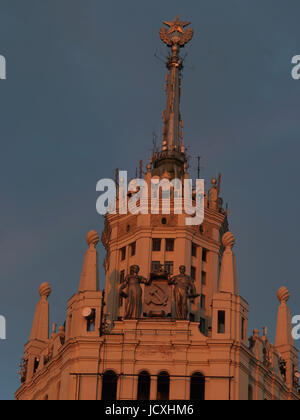 Maison appartement à Kotelnitsheskaya nab., Moscou, Russie, Europe Banque D'Images