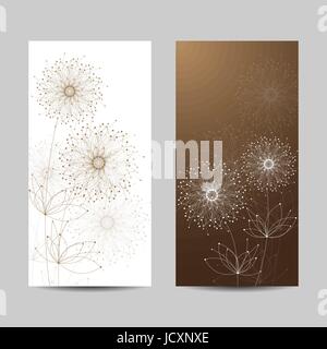 Ensemble de Bannières verticales Illustration de Vecteur