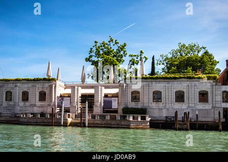 Venise, Italie. Palazzo Venier dei Leoni,18e palais au bord de l'eau sur le Grand Canal le Palais abrite la Fondation Peggy Guggenheim Collection Banque D'Images