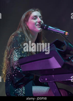 Concert 2017 TARTAN - Girlguiding concert au SSE Hydro, Glasgow Banque D'Images