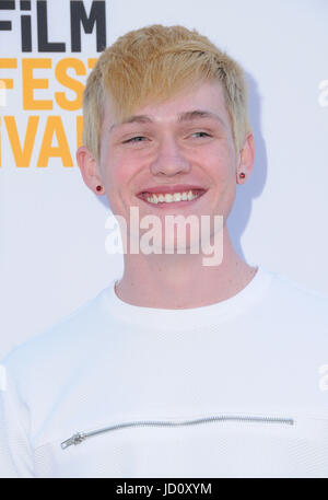 Culver City, CA, USA. 17 Juin, 2017. 17 juin 2017 - Culver City, Californie - Jonathon McClendon. Festival du Film de la première mondiale de ''Shot'' de l'appelant s'est tenue au ArcLight Culver City à Culver City. Crédit photo : Birdie Thompson/AdMedia Crédit : Birdie Thompson/AdMedia/ZUMA/Alamy Fil Live News Banque D'Images