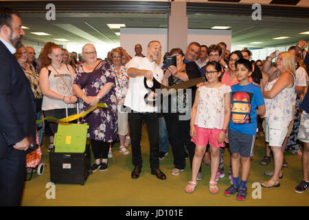 Birmingham, UK. 18 Juin, 2017. Michel Roux Jr le dernier jour d'ouverture du salon au public Crédit : Steven re/Alamy Live News Banque D'Images