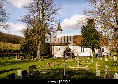 Église St Marys, Fawkham Valley Road, Fawkham, Kent, Angleterre Banque D'Images