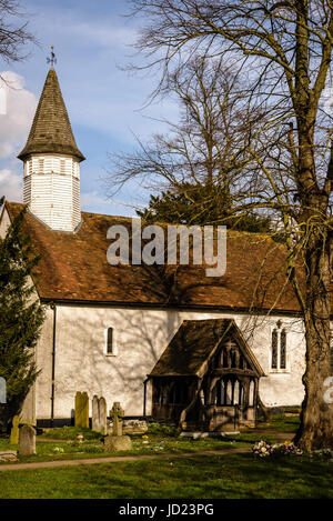 Église St Marys, Fawkham Valley Road, Fawkham, Kent, Angleterre Banque D'Images