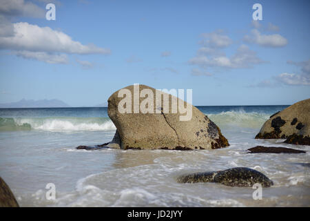 Plage de Smitswinkel Bay Cape Town Banque D'Images