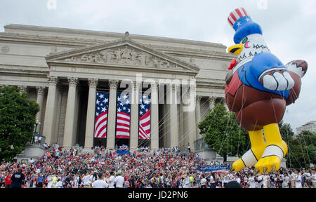 Célébrations du 4 juillet, Washington DC, 2015. Banque D'Images