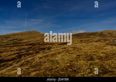 Loch Daimh et ses munros, Stuchd Lochain et Meall Buidhe un Banque D'Images