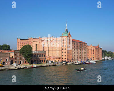 Venise l'hôtel Hilton Molino Stucky sur l'île de Giudecca Banque D'Images