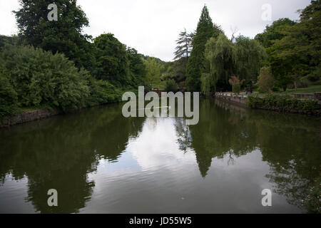 Arboretum Atatürk, petit lac. L'un des rares espaces verts à Istanbul Banque D'Images