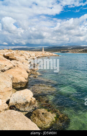 Port d'Agios Georgios, Paphos, Paphos, Chypre Banque D'Images