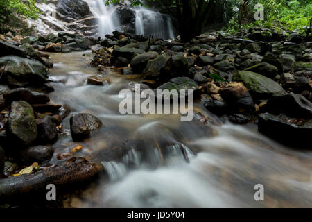 Kanching Cascades près de Kuala Lumpur, Malaisie Banque D'Images