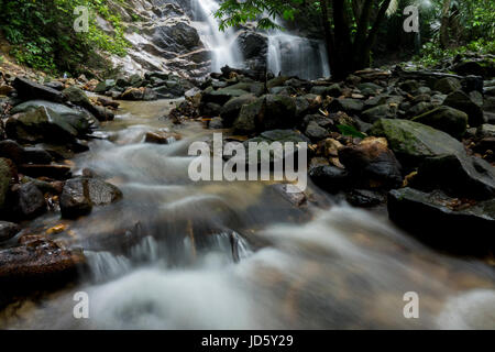 Kanching Cascades près de Kuala Lumpur, Malaisie Banque D'Images