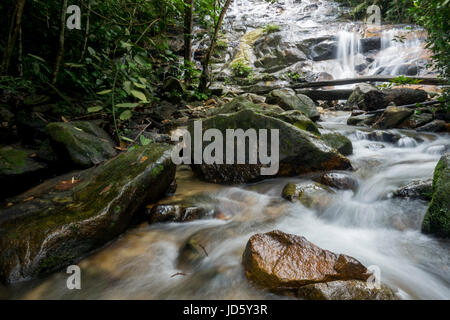 Kanching Cascades près de Kuala Lumpur, Malaisie Banque D'Images