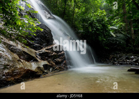 Kanching Cascades près de Kuala Lumpur, Malaisie Banque D'Images