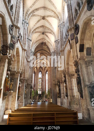 Nurember saint sebaldus, intérieur de l'église Banque D'Images