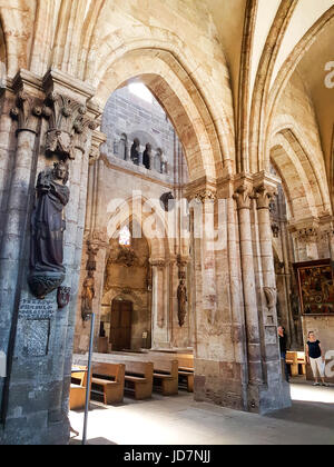 Nurember saint sebaldus, intérieur de l'église Banque D'Images