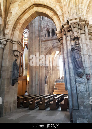 Nurember saint sebaldus, intérieur de l'église Banque D'Images