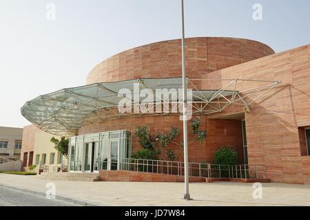 Vue de la ville de l'éducation lancé par le complexe Qatar Foundation, actuellement en construction à Doha. Il comprend plusieurs universités de l'ouest. Banque D'Images