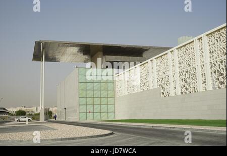 Vue de la ville de l'éducation lancé par le complexe Qatar Foundation, actuellement en construction à Doha. Il comprend plusieurs universités de l'ouest. Banque D'Images