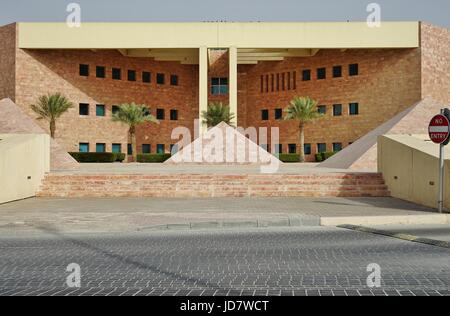 Vue de la ville de l'éducation lancé par le complexe Qatar Foundation, actuellement en construction à Doha. Il comprend plusieurs universités de l'ouest. Banque D'Images