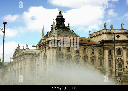 Le palais de justice de Munich, Allemagne Banque D'Images