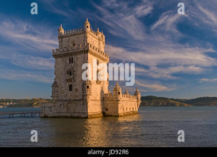 Tour de Belem Lisbonne Portugal Banque D'Images