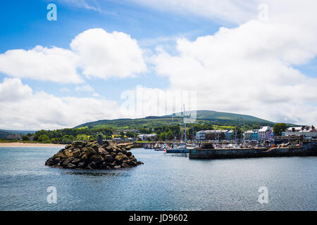 Port et Marina de Ballycastle Banque D'Images