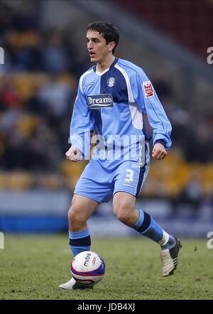 CRAIG WOODMAN WYCOMBE WANDERERS FC VALLEY PARADE BRADFORD ANGLETERRE 14 Février 2009 Banque D'Images