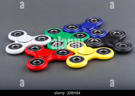 Fidget Spinner Toy réducteur de stress,Jouet de roulement pour ADHD EDC part tuer le temps Banque D'Images