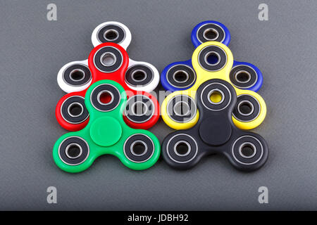 Fidget Spinner Toy réducteur de stress,Jouet de roulement pour ADHD EDC part tuer le temps Banque D'Images