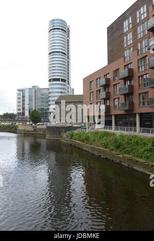 Bridgewater Place, Leeds, West Yorkshire, Royaume-Uni. Banque D'Images