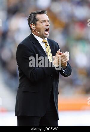 PHIL BROWN Hull City FC MANAGER Stade KC HULL ANGLETERRE 04 Avril 2009 Banque D'Images