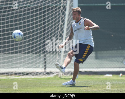 DAVID BECKHAM, LOS ANGELES GALAXY CARSON LOS ANGELES CA USA 13 Juillet 2009 Banque D'Images