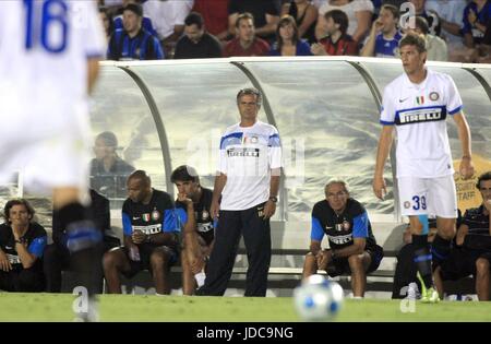 JOSE MOURINHO l'entraîneur de l'INTER DE MILAN PASADENA LOS ANGELES CA USA 21 Juillet 2009 Banque D'Images