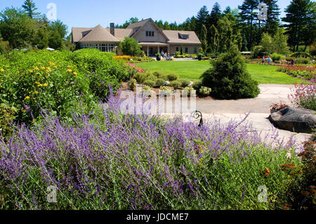 Jardins botaniques de la côte du Maine - Boothbay, Maine, USA Banque D'Images