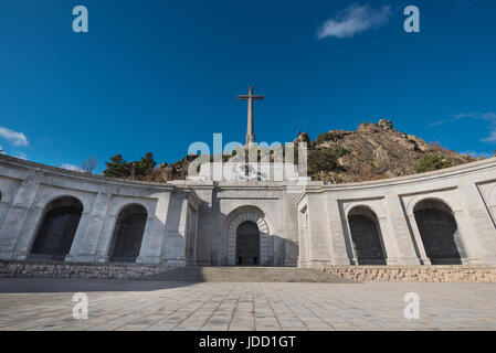 Valley of the fallen, Madrid, Espagne. Banque D'Images