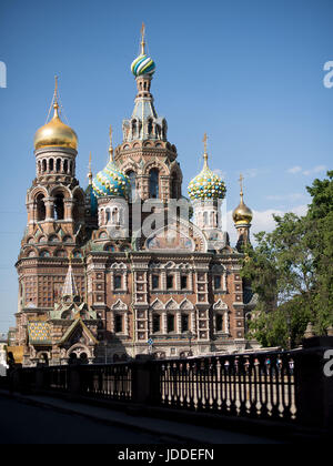 Saint Petersburg, Russie. 16 Juin, 2017. Église de l'ascension à Saint Petersburg, Russie, 16 juin 2017. La Russie est l'hôte de la Coupe des Confédérations de la FIFA 2017 à Sotchi cet été. Photo : Marius Becker/dpa/Alamy Live News Banque D'Images