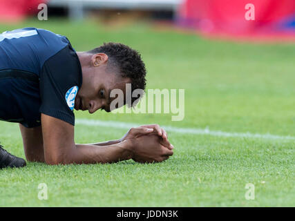 Kielce, Pologne. 19 Juin, 2017. Jacob Murphy (FRA) Football/Football : joueurs sous-21 Championship Pologne 2017 match du groupe A entre la Slovaquie 1-2 Angleterre à Kolporter Arena de Kielce en Pologne . Credit : Maurizio Borsari/AFLO/Alamy Live News Banque D'Images