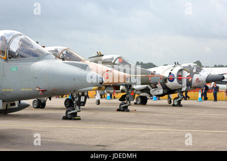 La RAF à Cosford Air show 2017 a attiré une grande foule et impressionné par ses expositions fixes et de l'air affiche alike Banque D'Images