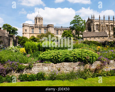 Christchurch College, Université d'Oxford, War Memorial Gardens, Oxford, Oxfordshire, Angleterre, Royaume-Uni, GB. Banque D'Images