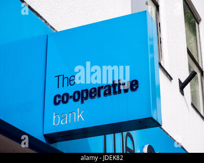 La co-operative Bank, Reading, Berkshire, Angleterre Banque D'Images