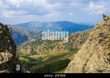 Paysage De Montagne Dans La Plus Haute Montagne Gennargentu