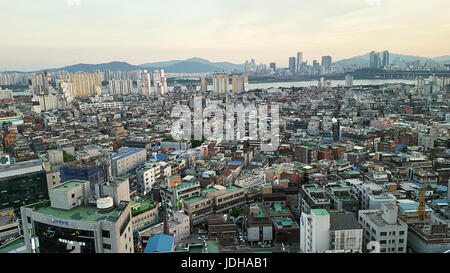 Séoul, Corée du Sud - 21 mai 2017 : la ville de Séoul, Corée du Sud photo paysage Banque D'Images