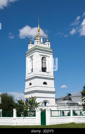 Église orthodoxe de l'icône de Kazan de la Mère de Dieu dans Konstantinovo village. Ryazan region, Russie Banque D'Images