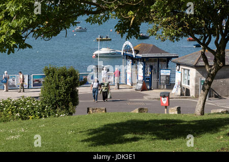 Swanage Pier et la côte jurassique Dorset England UK. Juin 2017. Banque D'Images